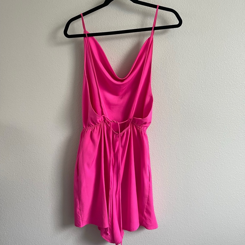 Hot Pink Romper